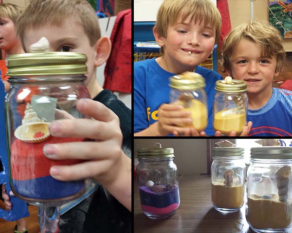 beach in a jar