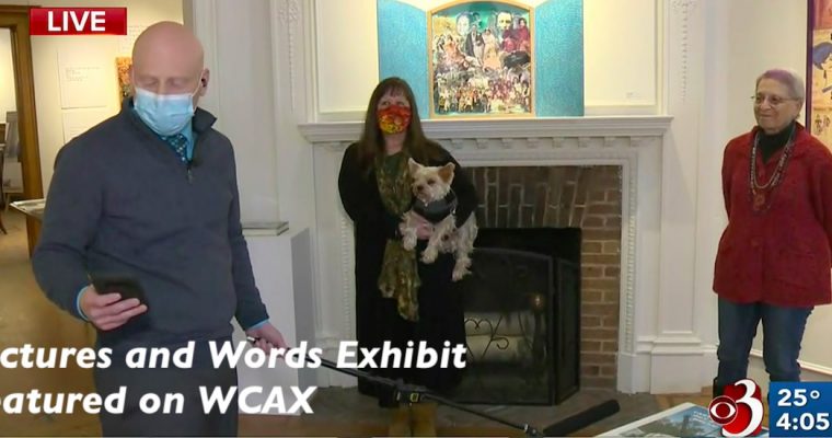 Pictures and Words featured on WCAX