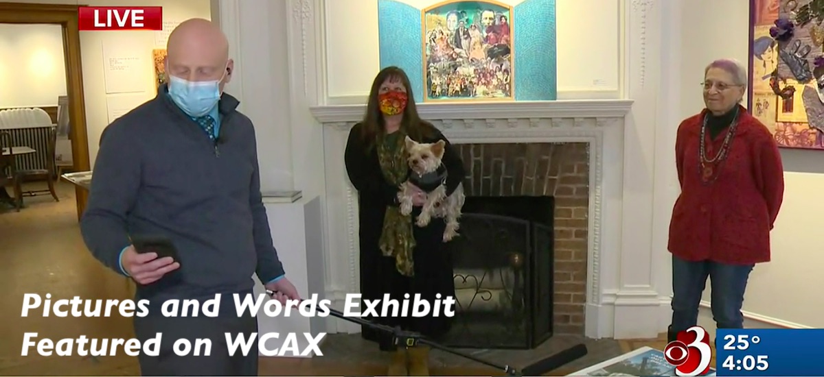 Pictures and Words featured on WCAX