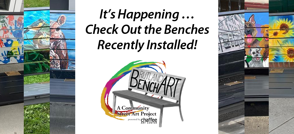 BenchART! It’s happening … check out the benches recently installed!