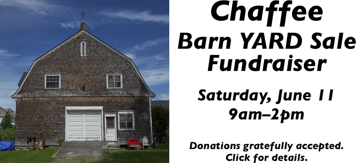 Chaffee Barn Sale