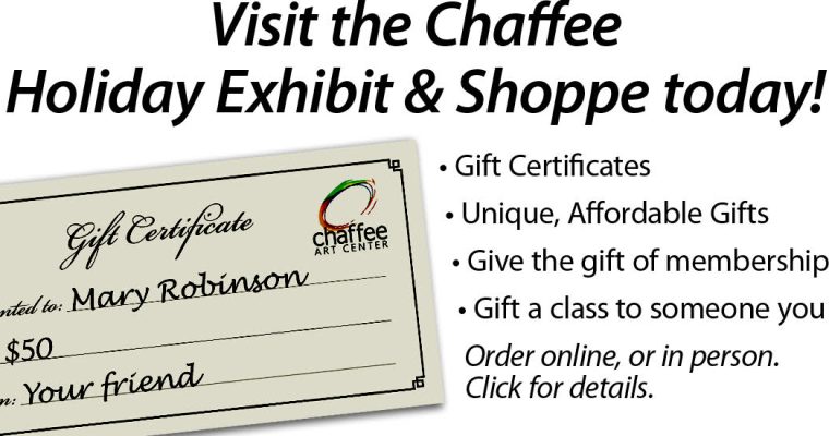Chaffee Holiday Exhibit and Gift Shoppe