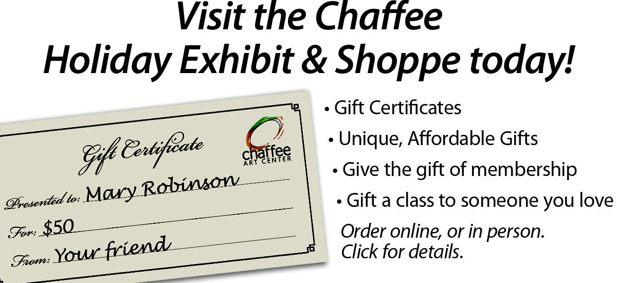 Chaffee Holiday Exhibit and Gift Shoppe