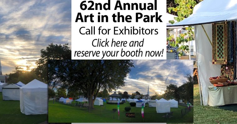 62nd Annual Art in the Park call for exhibitors