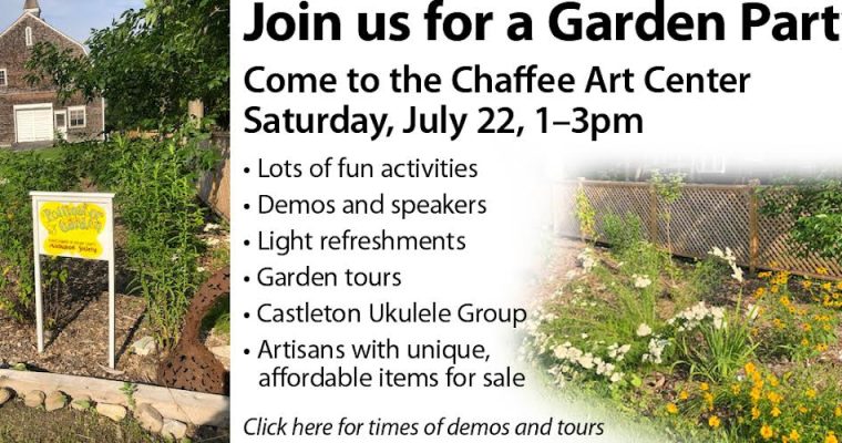 Chaffee Garden Party