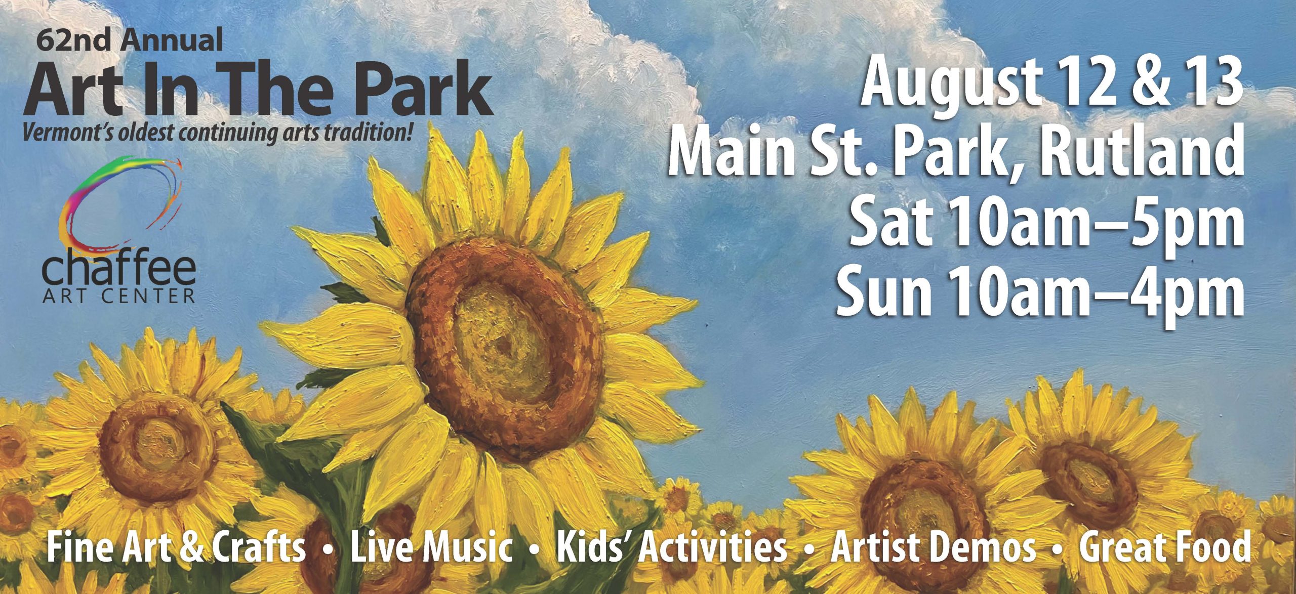 62nd Annual Art in the Park