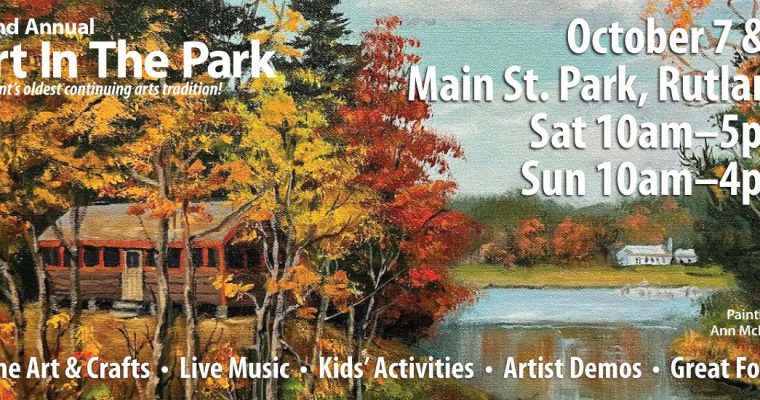 62nd Annual Art in the Park Fall Foliage Festival