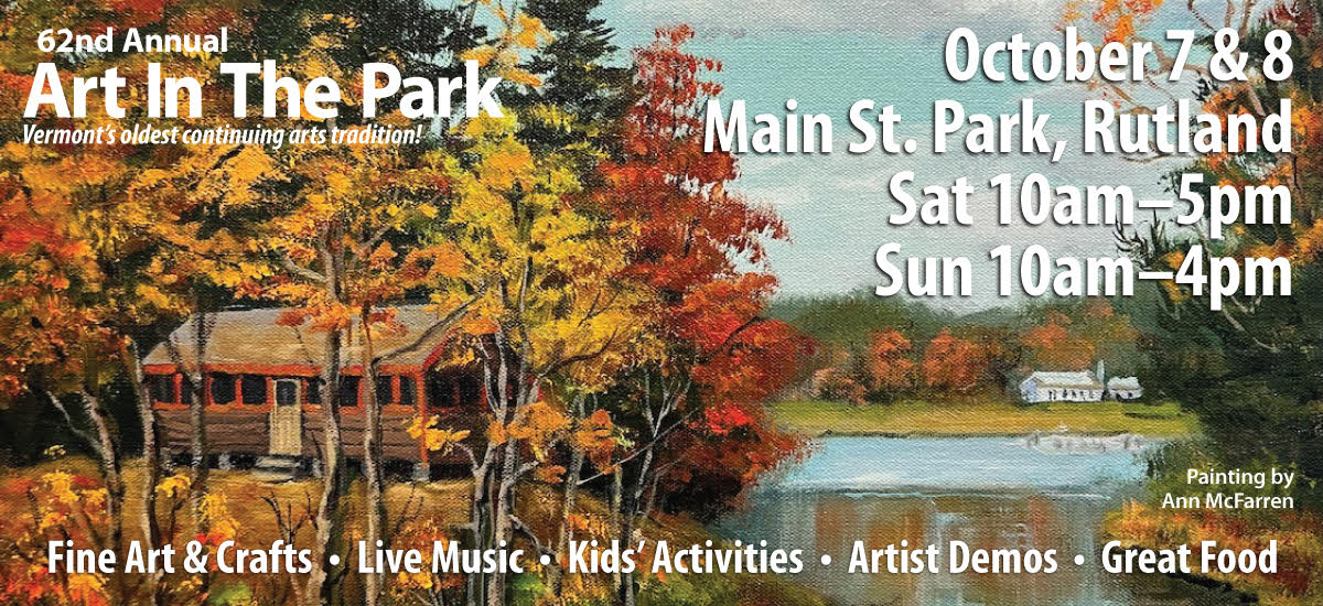 62nd Annual Art in the Park Fall Foliage Festival