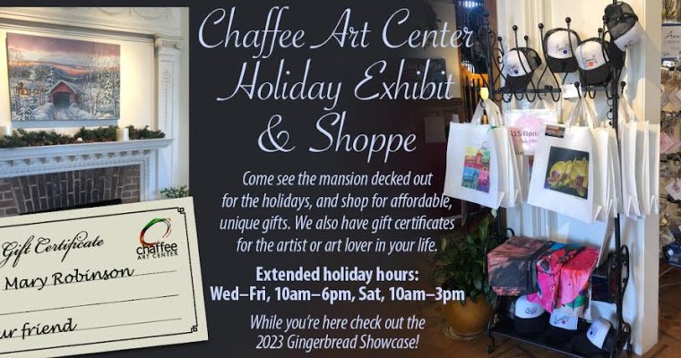 Holiday Shopping at the Chaffee!
