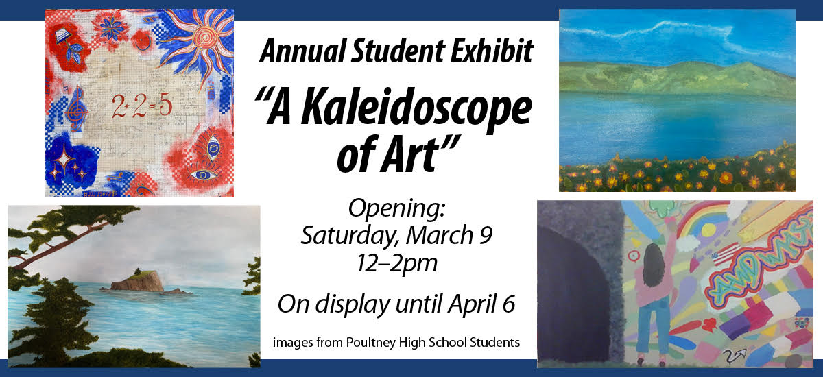 A Kaleidoscope of Art, Annual Student Exhibit to open March 9