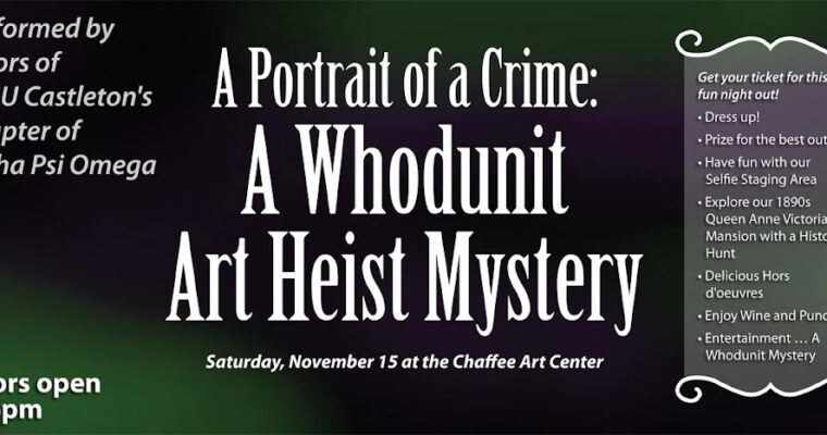 A Portrait of a Crime: A Whodunit Art Heist Mystery