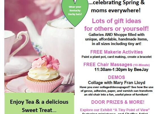 4th Annual Spring Tea & Sweet Treats with Artisan Market & Maker