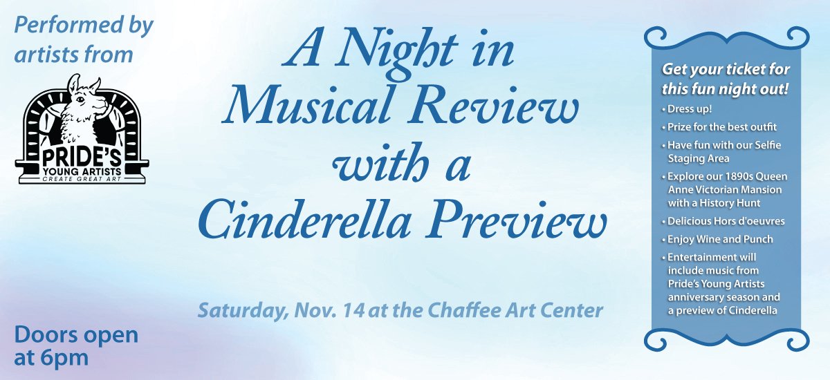 A Night in Musical Review with a Cinderella Preview